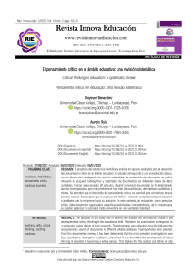 jquilca,+4.+El+pensamiento+crítico+en+el+ámbito+educativo.+una+revisión+sistemática