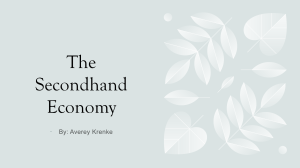 The Secondhand Economy