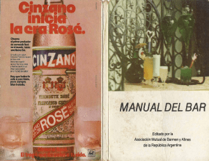 2. Manual del Bar autor Asociación Mutual del Barmen y Afines de la República Argentina (AMBA)