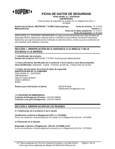SafetyDataSheet(SDS) K15MS SpanishSpain 10152018