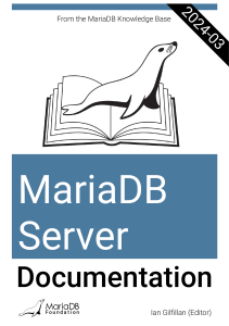 MariaDBServerKnowledgeBase