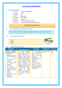 SESION GEOMETRÍA. TIPOS DE ÁNGULOS