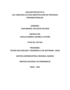 GA1-220501092-AA1-EV02 IDENTIFICACIÓN DE PROCESOS ORGANIZACIONALES.