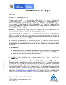 CIRCULAR-DISPOSITIVA-No.-004-DE-14-01-2022-LINEAMIENTO-FRACCIONAMIENTO-PAGO-MATRICULA-FINANCIERA-2022-1 (2)