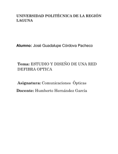 ESTUDIO Y DISENO DE UNA RED DE FIBRA OPTICA
