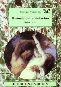 Historia de la violacion  Siglos XVI-XX