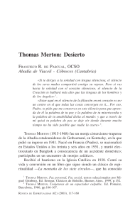 Thomas Merton Desierto