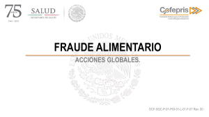 Fraude Alimentario: Acciones Globales y Marco Legal en México