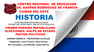 periodo republicano de la historia paraguaya