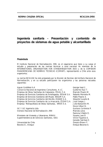 02.- NCh 1104-1998 IngSanitaria-ProyAguaPotable Alcantarillado