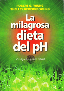 LA MILAGROSA DIETA DEL PH