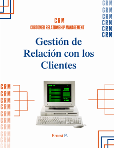 CRM: Gestión de Relación con los Clientes