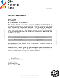 Aprobación Derecho de Petición COD 12407.