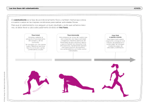 Las Tres Fases del Calentamiento: Guía Completa