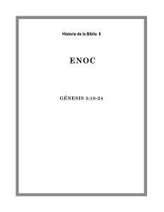 Estudio Bíblico de Enoc: Génesis 5:18-24