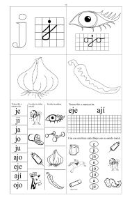 Ejercicios de Lectoescritura en Español para Niños