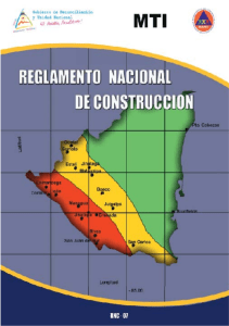 REGLAMENTO NACIONAL DE LA CONSTRUCCION