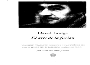 El arte de la ficción David Lodge