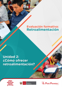 RETROALIMENTACIÓN