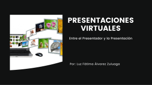 PRESENTACIONES VIRTUALES