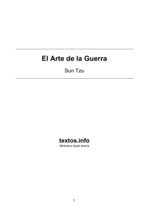 Sun Tzu - El Arte de la Guerra