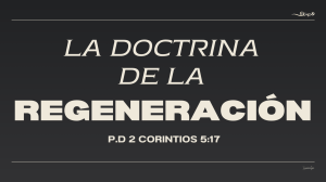 La doctrina de la Regeneración