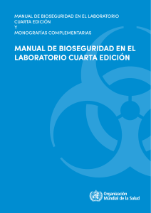 MANUAL DE BIOSEGURIDAD EN EL LABORATORIO