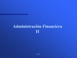 Administración Financiera: Consumo e Inversión en Mercados de Capitales