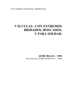 asme 16.34 español