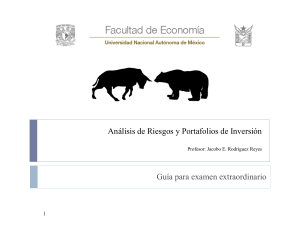 Analisis de riesgos y portalios de inversion 