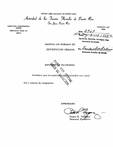 Normas de Distribución Urbana AEE