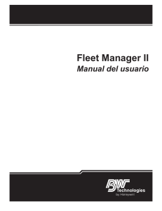 2. Fleet Manager II Manual en español