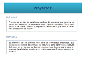 Formulación de Proyectos: Guía Paso a Paso