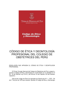 Codigo de Etica Profesional