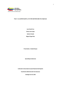 Autoformación y Rol del Administrador de Empresas