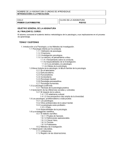 PG0102 Introducción a la Psicología (1)