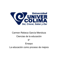 Evaluación Educativa: Proceso de Mejora Continua