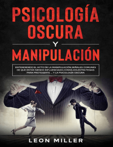 PSICOLOGÍA OSCURA Y MANIPULACIÓN (1)