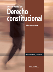 Diccionario Derecho Constitucional