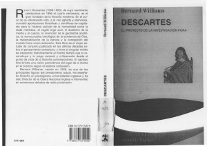 Bernard Williams - Descartes, El Proyecto De La Investigación Pura-Cátedra (1996)