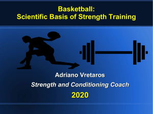 Basketball Strength Training: Scientific Basis