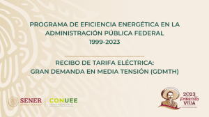 Eficiencia Energética: Tarifa Eléctrica GDMTH en México