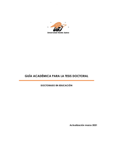 GUIA ACADÉMICA DOCTORADO EDUCACIÓN TESIS- Marzo 2021