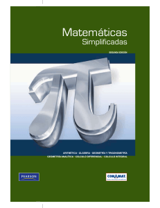 Matemáticas Simplificadas CONAMAT