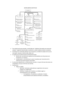 BIOPOLIMEROS SINTETICOS