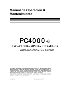 PC4000 6 EXCAVADORA MINERA HIDRAULICA NU