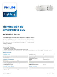 Ficha Técnica Philips