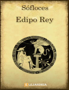 Edipo Rey-Sofocles