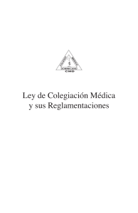 Ley 68-03 que crea el Colegio Médico Dominicano