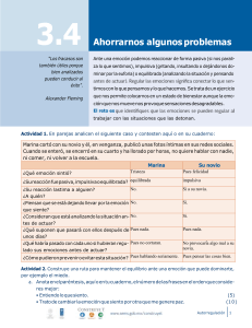 Regulación Emocional: Actividades y Reflexiones